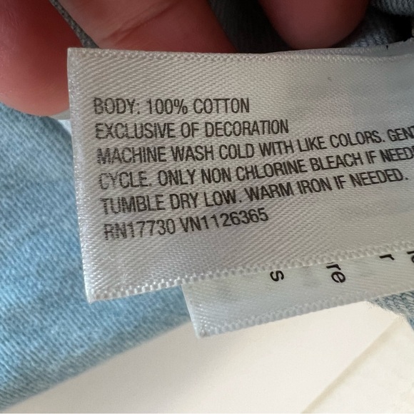 NWT Universal Thread Long Sleeve Denim Jean Jacket- Light Wash XL - Picture 5 of 5